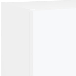 TV-Schrank Weiß mit LED-Leuchten