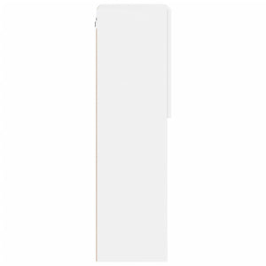 TV-Schrank Weiß mit LED-Leuchten