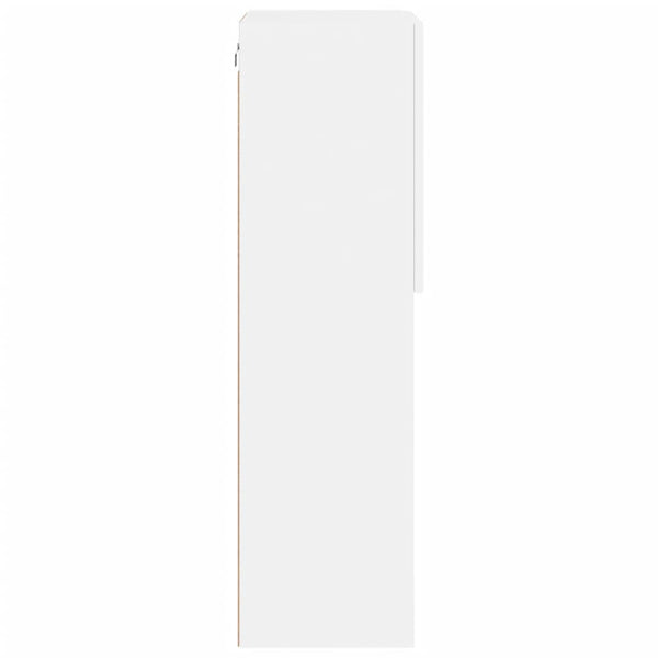 TV-Schrank Weiß mit LED-Leuchten