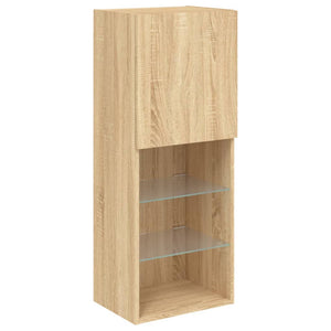 TV-Schrank Sonoma-Eiche mit LED