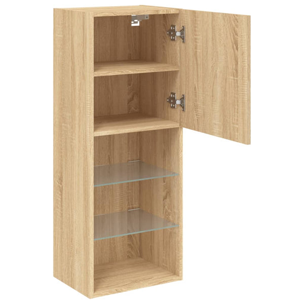 TV-Schrank Sonoma-Eiche mit LED