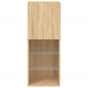 TV-Schrank Sonoma-Eiche mit LED