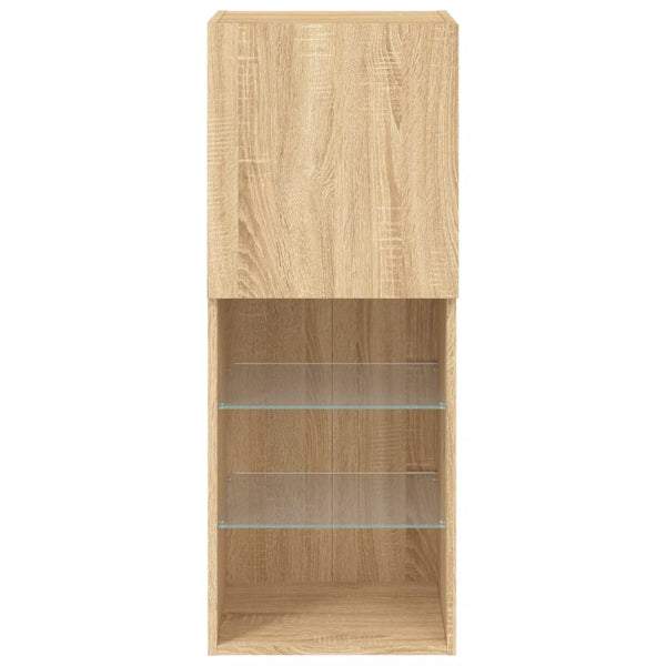 TV-Schrank Sonoma-Eiche mit LED