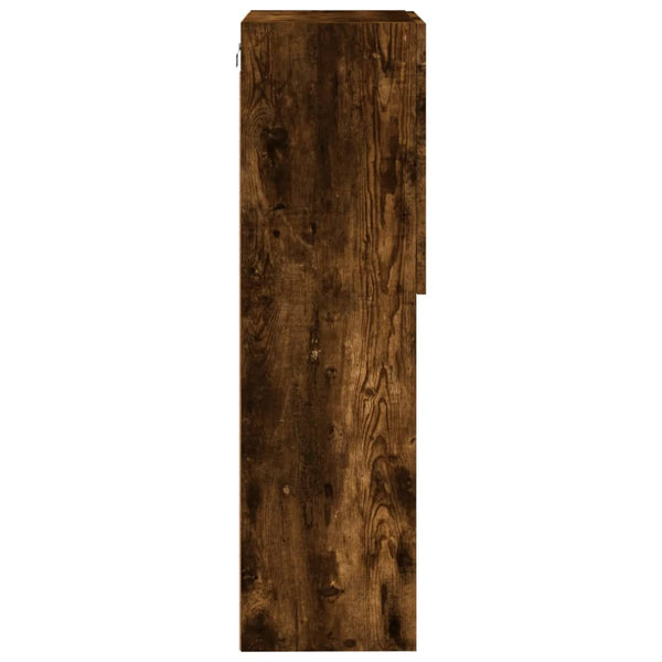 TV-Schrank Räuchereiche mit LED 40,5x102 cm