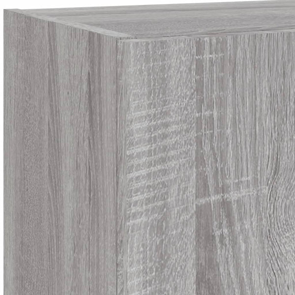 TV-Schrank Grau Sonoma mit LED