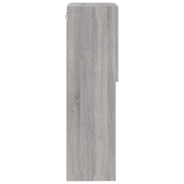 TV-Schrank Grau Sonoma mit LED