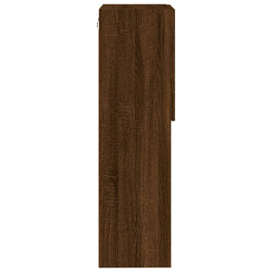 TV-Schrank mit LED Braun Eichen-Optik 102cm