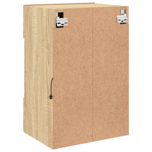 TV-Wandschrank Sonoma Eiche mit LED