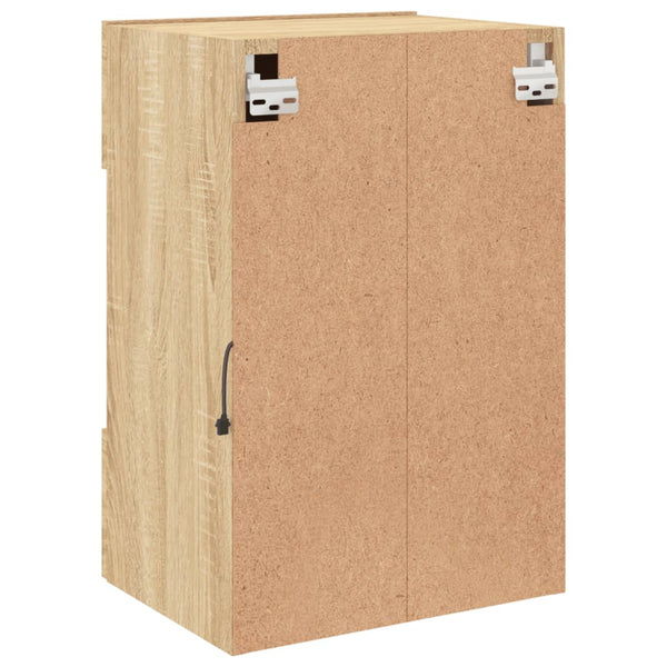 TV-Wandschrank Sonoma Eiche mit LED