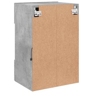 TV-Wandschrank mit LED Betongrau
