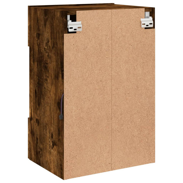 TV-Wandschrank Räuchereiche mit LED 40cm
