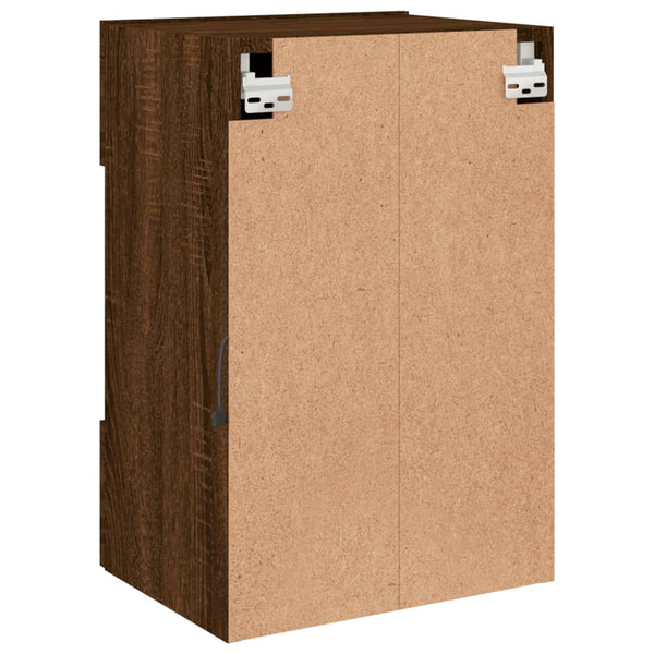 TV-Wandschrank mit LED Eichenoptik