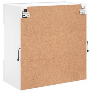 TV-Wandschrank mit LED Weiß 58,5 cm