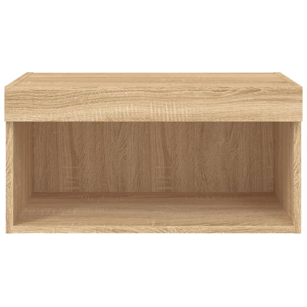 TV-Schrank Sonoma-Eiche mit LED 60x30x30 cm