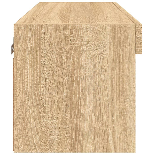 TV-Schrank Sonoma-Eiche mit LED 60x30x30 cm