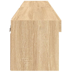 TV-Schränke mit LED Sonoma-Eiche 60x30x30 cm, 2er-Set