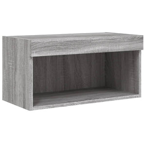 TV-Schrank Grau Sonoma mit LED