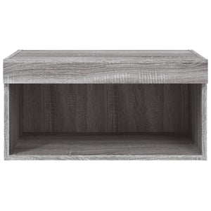 TV-Schrank Grau Sonoma mit LED