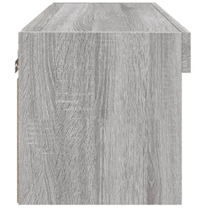 TV-Schrank Grau Sonoma mit LED