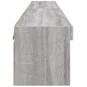 TV-Schränke mit LED Grau Sonoma 80 cm, 2er-Set