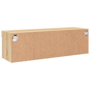 TV-Schrank Sonoma Eiche mit LED 100 cm