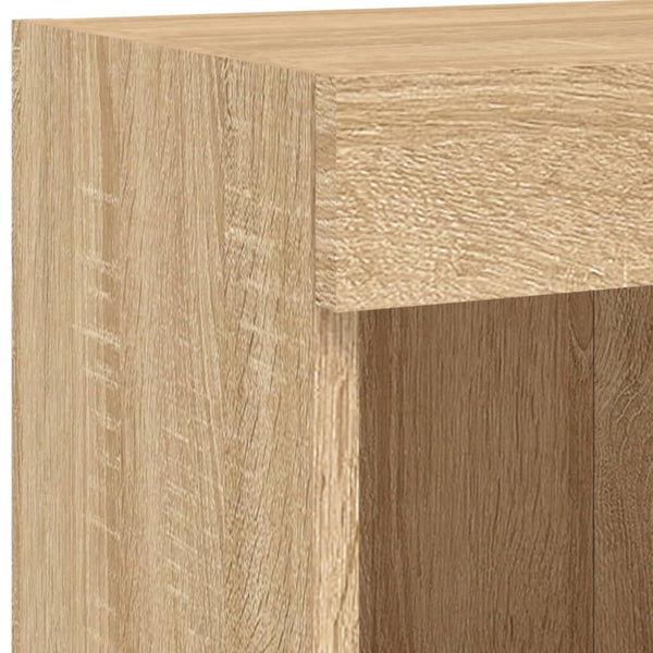 TV-Schrank Sonoma Eiche mit LED 100 cm