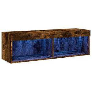 TV-Schrank Räuchereiche mit LED 100cm