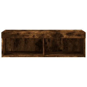 TV-Schrank Räuchereiche mit LED 100cm