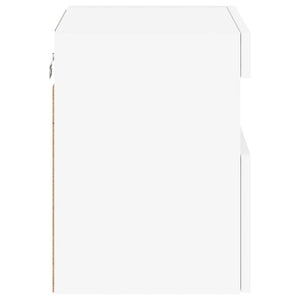 TV-Wandschrank mit LED Weiß 40 cm