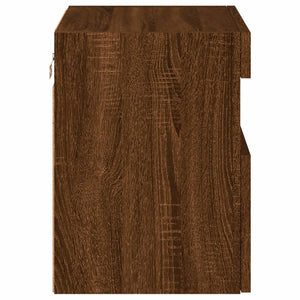 TV-Wandschrank mit LED Eichen-Optik