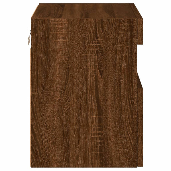 TV-Wandschrank mit LED Eichen-Optik