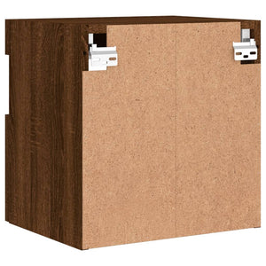 TV-Wandschrank mit LED Eichen-Optik