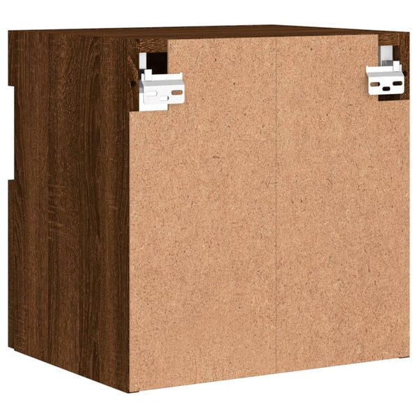 TV-Wandschrank mit LED Eichen-Optik