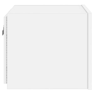 TV-Wandschrank mit LED Weiß 30,5cm
