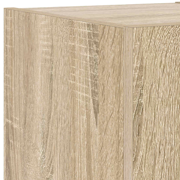 TV-Wandschrank Sonoma Eiche mit LED