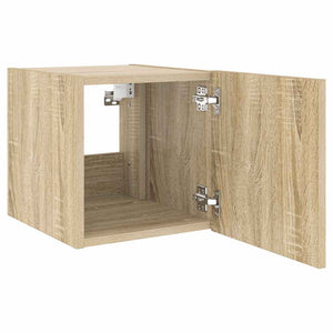 TV-Wandschrank Sonoma Eiche mit LED