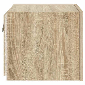 TV-Wandschrank Sonoma Eiche mit LED