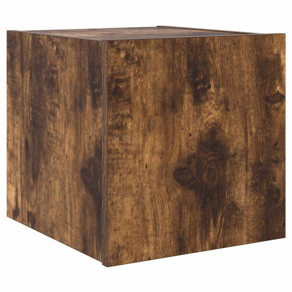 TV-Wandschrank Räuchereiche mit LED