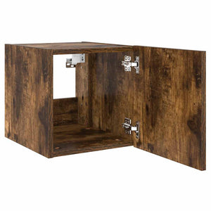 TV-Wandschrank Räuchereiche mit LED