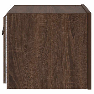 TV-Wandschrank mit LED Eichenoptik