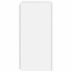 TV-Wandschränke mit LED, 2er-Set, Weiß
