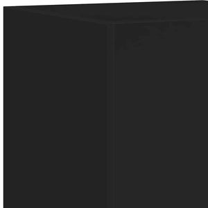 TV-Wandschrank Schwarz mit LED