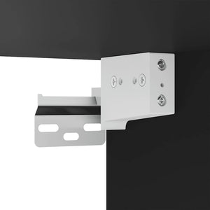TV-Wandschrank Schwarz mit LED