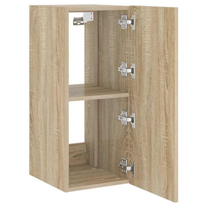 TV-Wandschrank mit LED Sonoma-Eiche 70cm