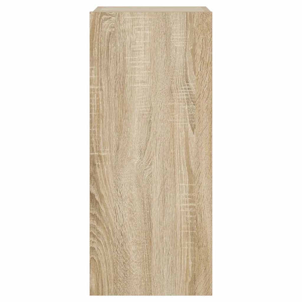 TV-Wandschrank mit LED Sonoma-Eiche 70cm