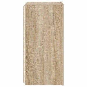 TV-Wandschrank mit LED Sonoma-Eiche 70cm