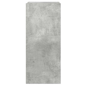 TV-Wandschrank mit LED Betongrau 30,5x35x70 cm