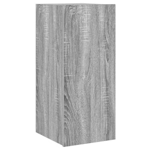 TV-Wandschrank Grau Sonoma mit LED