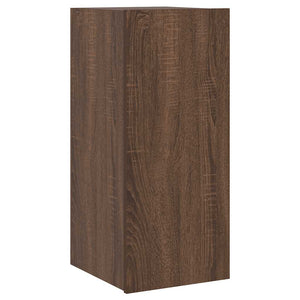TV-Wandschrank mit LED Eichen-Optik