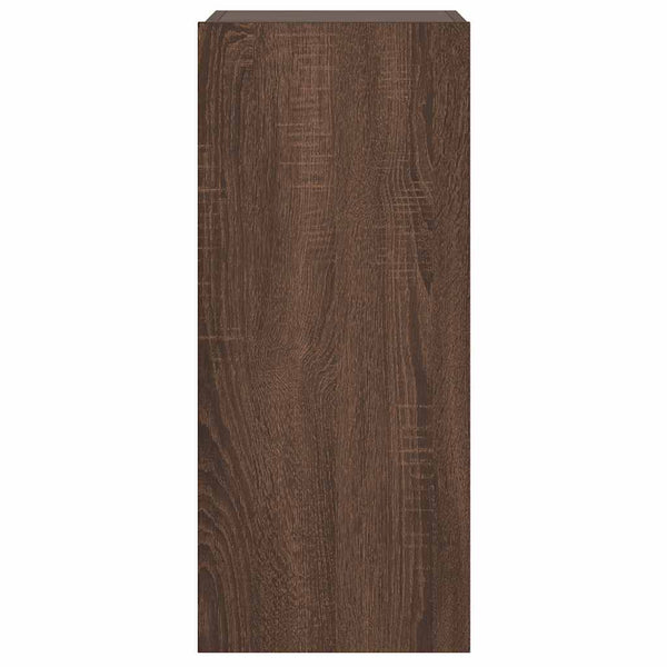 TV-Wandschrank mit LED Eichen-Optik